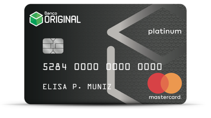 Cartão de Crédito Banco Original Platinum
