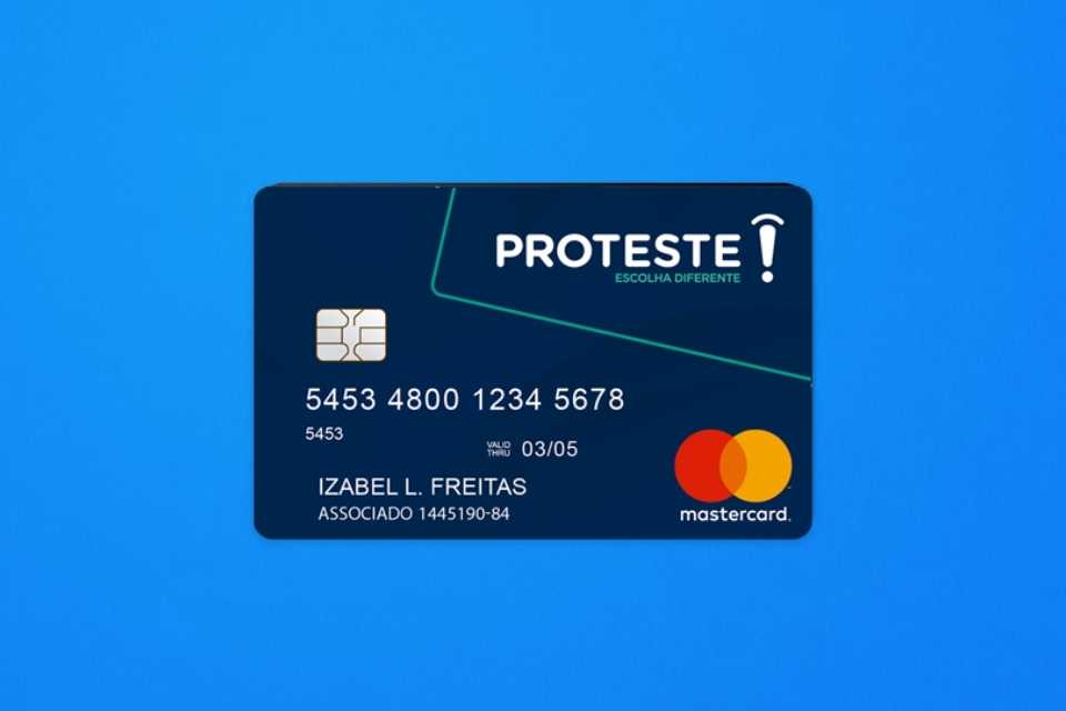 Cartão de Crédito Proteste